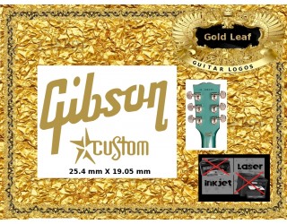 Gibson Custom Guitar Decal 138g